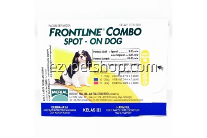 frontline combo puppy