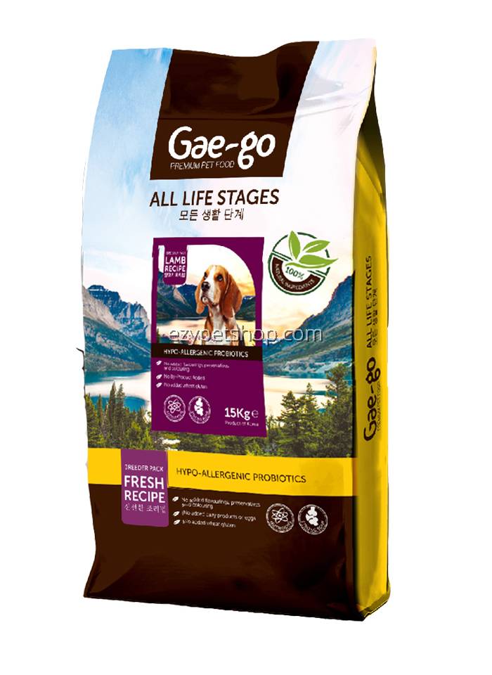Gae Go Premium Dog Food Formulated Korea 15kg