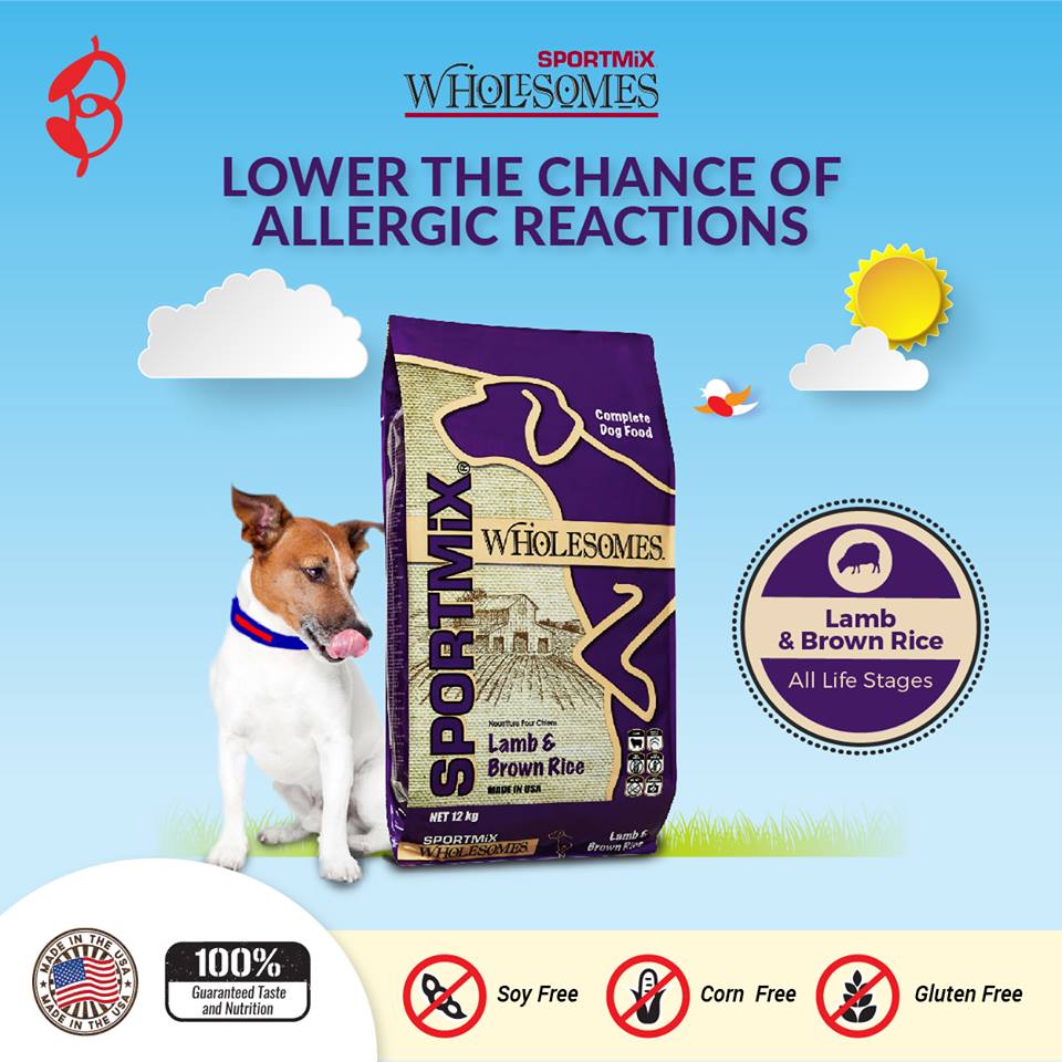 SPORTMiX® Wholesomes™ Lamb & Brown Rice 12KG