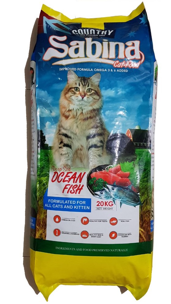 Country Sabina Premium Cat Food 20KG